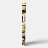 湾曲したカーキまたはベージュの形状、明るい色調 Case-Mate iPhoneケース (裏面 / 右)