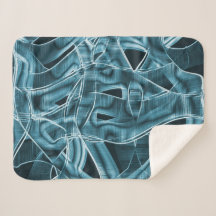 湾曲したリボン、青いネオンとレリーフ、 浮き彫りとオーバーラップ