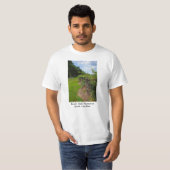 湾曲した壁に沿って Tシャツ (正面フル)