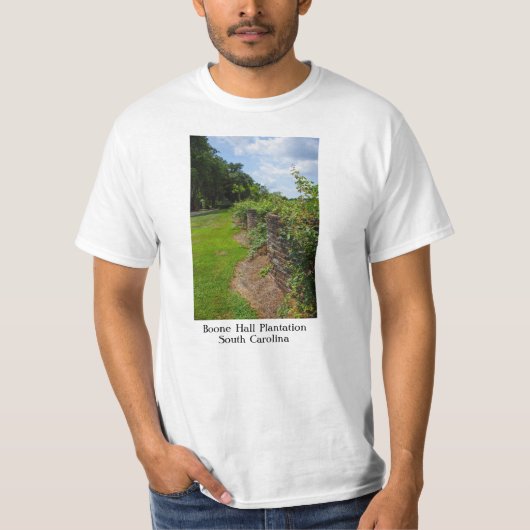 湾曲した壁に沿って Tシャツ (正面)