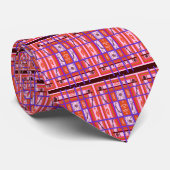 湾曲した格子状のネクタイ ネクタイ (ロール)