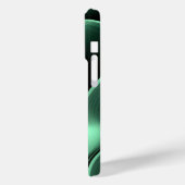 湾曲した緑の型枠 Case-Mate iPhoneケース (裏面 / 左)
