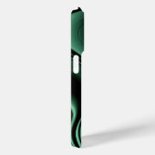 湾曲した緑の型枠 Case-Mate iPhoneケース (裏面 / 右)