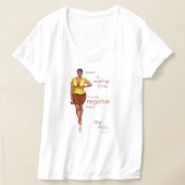 湾曲した雛のように自分を愛する Tシャツ (レイダウン)