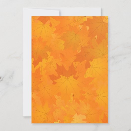 湾曲した黒い女性の友人付きギフトカードホルダー 招待状 (裏面)