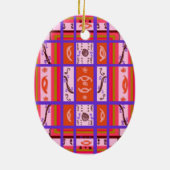 湾曲プレイドオーナメント セラミックオーナメント (裏面)