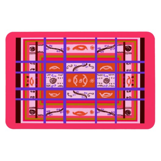 湾曲プレイドプレミアムフレキシマグネット マグネット (横)