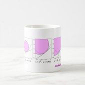 湾曲 コーヒーマグカップ (中央)