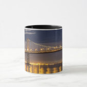 湾橋上のmoonrise今夜 マグカップ (中央)