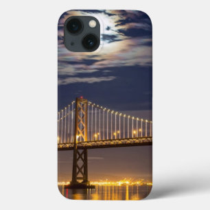湾橋上のmoonrise今夜 iPhone 13ケース