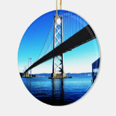 湾橋北カリフォルニアサンフランシスコ セラミックオーナメント (左)