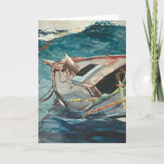 湾流勉強 | ウィンズローホーマー カード (正面)