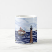 湾海岸の灯台 コーヒーマグカップ (中央)