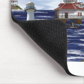 湾海岸の灯台 マウスパッド (コーナー)