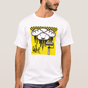 湿ったおよび友人の地下鉄都心の版 Tシャツ