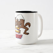 「湿ったファッションがワイルドハートに!」 ツートーンマグカップ (正面右)