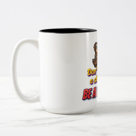 「湿ったファッションがワイルドハートに！」 ツートーンマグカップ