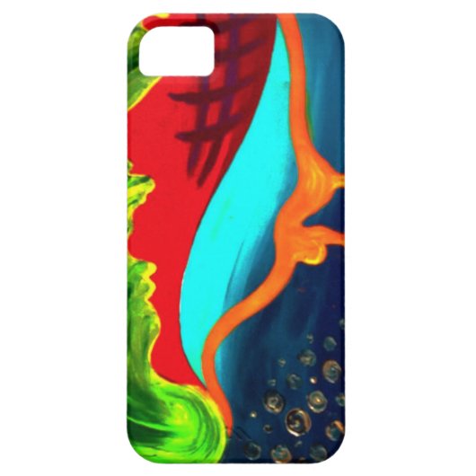 湿った抽象的な形 Case-Mate iPhoneケース (裏面)