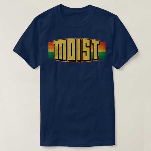 湿った最悪の言葉 Tシャツ (デザイン正面)