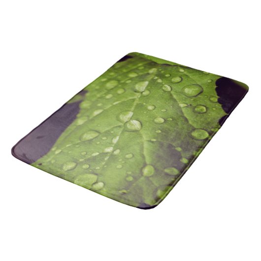 湿った葉 バスマット (アングル)