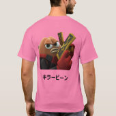 湿った集団のmerch tシャツ (裏面)