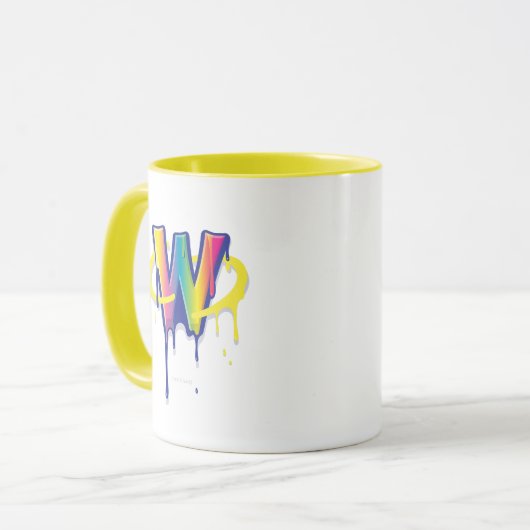 湿った魔法Wのマグ マグカップ (正面左)