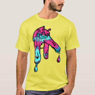湿った Tシャツ