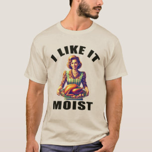 湿るのが好きだ Tシャツ