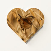 湿原の中の美しい湿原 ノートブック (裏面)