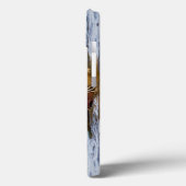 湿地で羽ばたく木の鴨の雄の羽 Case-Mate iPhoneケース (裏面 / 左)