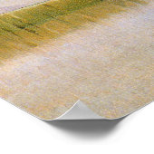 湿地に飛んでいるイビスの群れヴィンテージ ポスター (角)