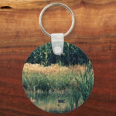 湿地のアヒル キーホルダー (正面)