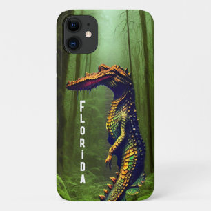 湿地のアリゲーター iPhone 11 ケース
