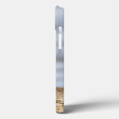 湿地の丸太にいる雄の木アヒル Case-Mate iPhoneケース (裏面 / 左)