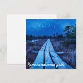 湿地の夜 (正面/裏面)