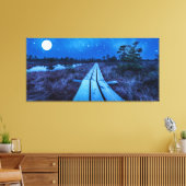 湿地の夜 キャンバスプリント (インサイチュ (リビング))