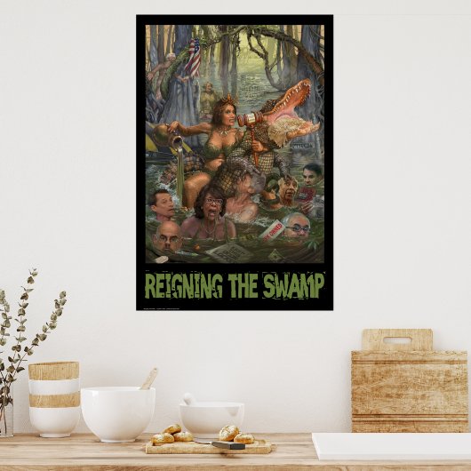 湿地の支配 ポスター (キッチン)