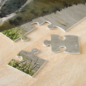 湿地の犬のジグサウ。 ジグソーパズル (側面)