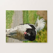 湿地の犬のジグサウ。 ジグソーパズル (横)