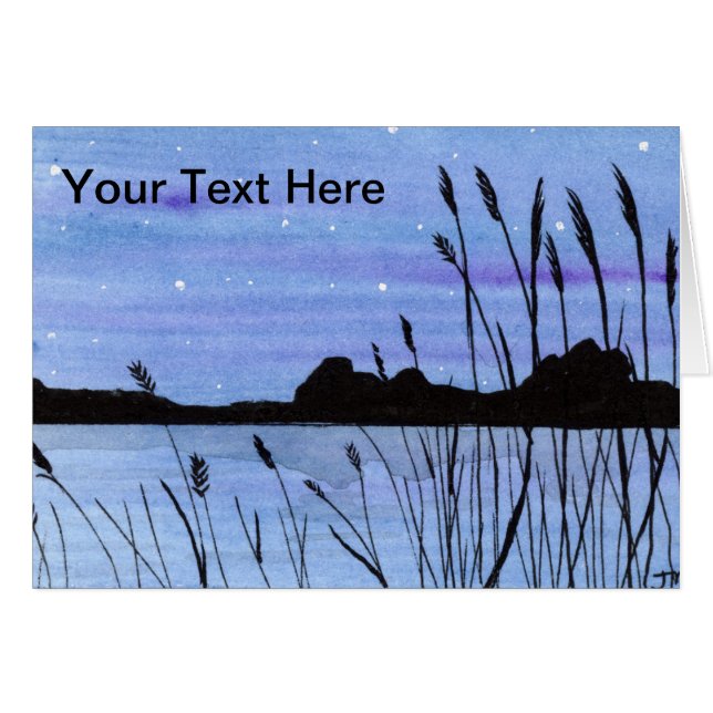 湿地の草 (正面横)