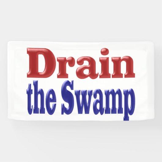 湿地の赤い青い文字を抜く 横断幕 (横)