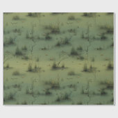 湿地の魔女の春の包装紙 ラッピングペーパー (フラット)