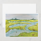 湿地はがき シーズンカード (正面/裏面)