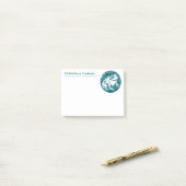 湿地や自然好きにかわいいカエル ポストイット (デスク上)