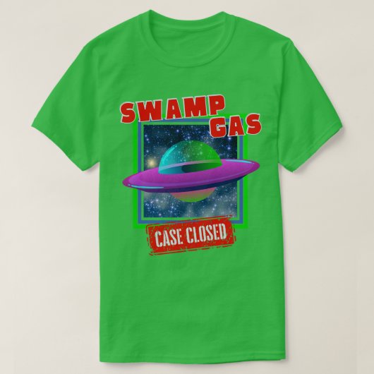 湿地ガスケース閉 Tシャツ (デザイン正面)