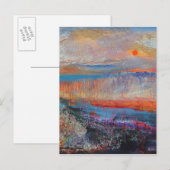 湿地サンセット2013 ポストカード (正面/裏面)