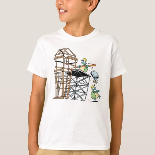 湿地タートルチーム建築 Tシャツ (正面)