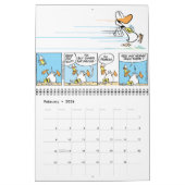 湿地マンガキャラクターカレンダー カレンダー (2月 2026)