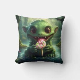 湿地モンスタ食べーのキャンディ クッション