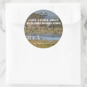 湿地保全シール ラウンドシール (バッグ)